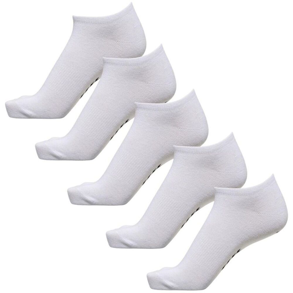 Hummel Childrens/Kids Cushioned Ankle Socks (Pack of 5) / White